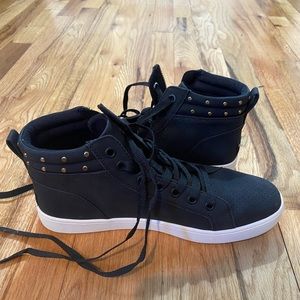 -Koolaburra black high top sneakers